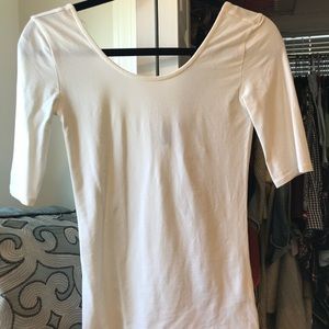 Cynthia Rowley fitted white shirt